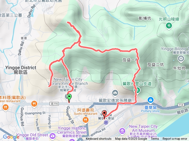 西鶯歌半日健走