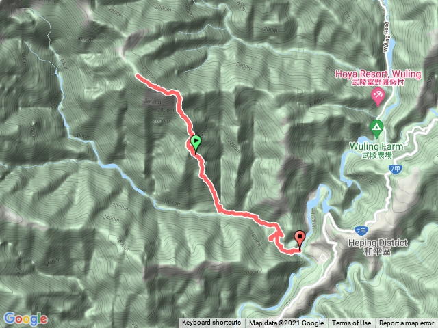 志佳陽D2（賽良久營地-志佳陽大山-登山口）