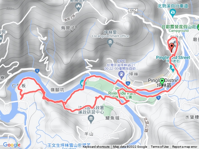 坪林觀魚步道