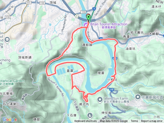 20251207 碧潭 直潭 步行+騎行