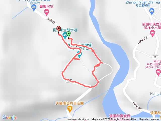 長源圳生態步道，孟宗竹了古戰場。