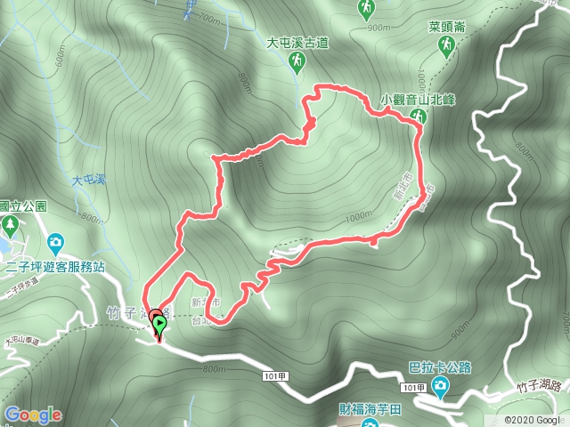 小觀音山群峰