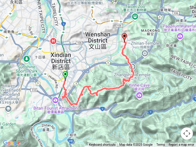 新店小獅山縱走木柵