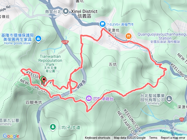 2025/8/24（基隆）天外天、四腳亭砲臺登山步道