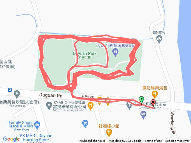 5／5老人活動中心健走