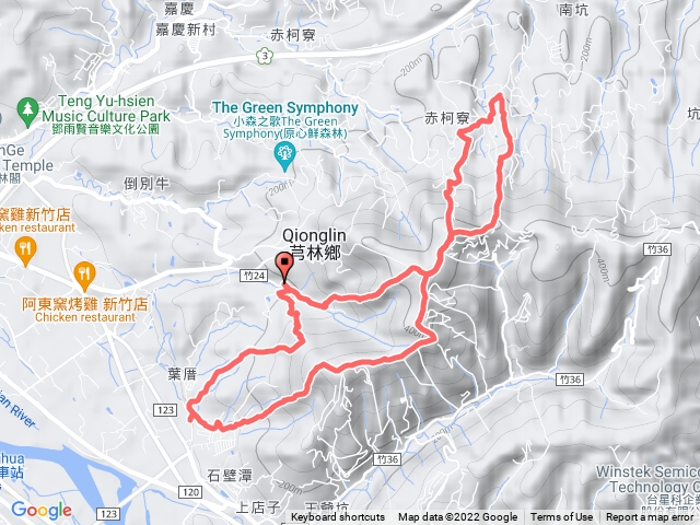 飛鳳山石壁潭中坑山大板根8字縱走