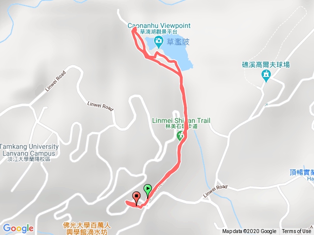 淡江大學-林美石磐登山口