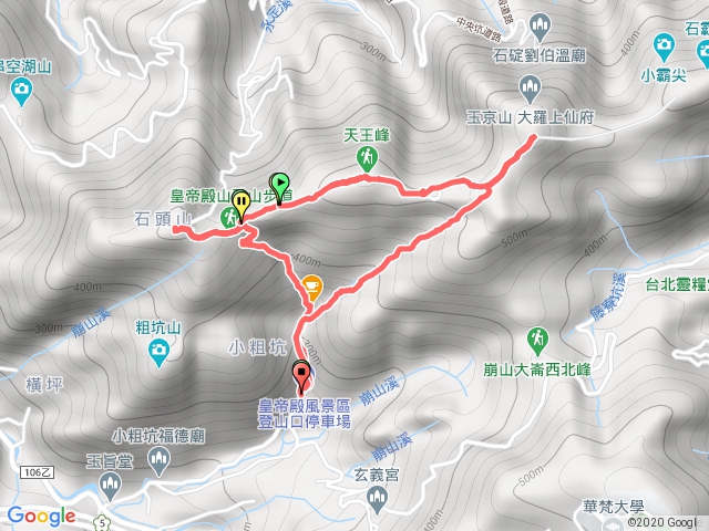 191110皇帝殿東西峰O型步道