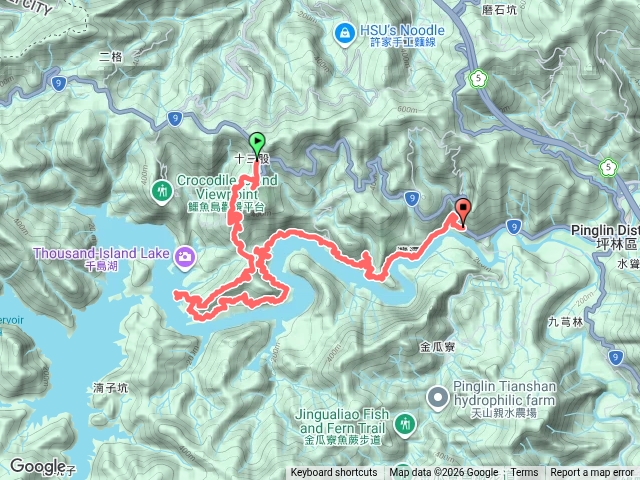 十三股山_塗潭崙_馬祖林步道_永安步道_永安國小(失落的村莊)_鐵網小天橋_灣潭公車站牌預覽圖