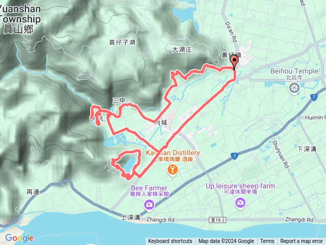 員山.隘勇古道.水圳步道.太陽埤環湖步道.太陽埤山.2024-12-14