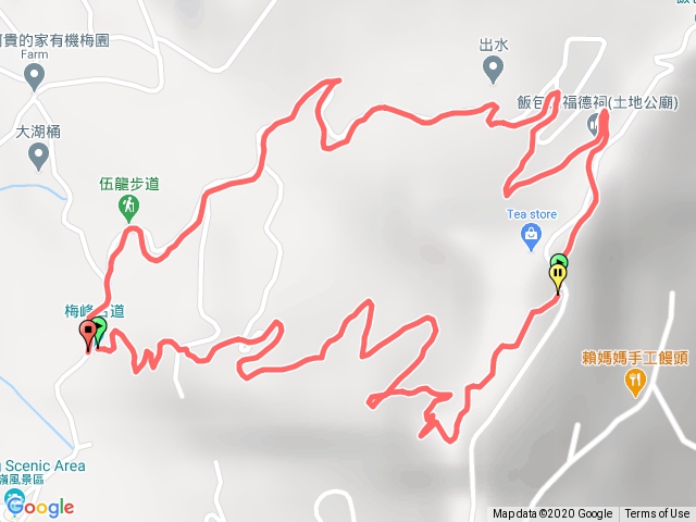 梅峰古道0型縱走1205