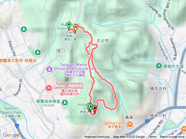 虎頭山步道預覽圖