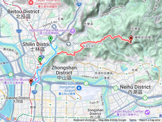 台北大縱走第五段-圓山水神社-劍潭山-貓九山-林子山-林子口山-四國八十八石佛-圓山預覽圖