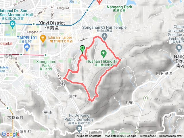 永春陂公園連走南港山象山O型