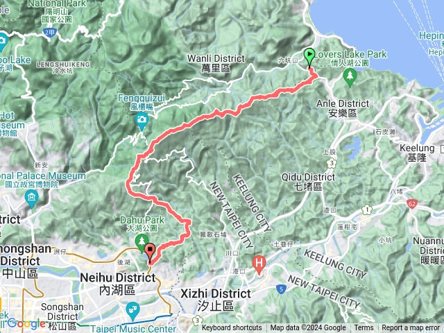 20240112 界寮縱走經白石湖山~興善宮水尾潭山下内湖黃石公廟站牌