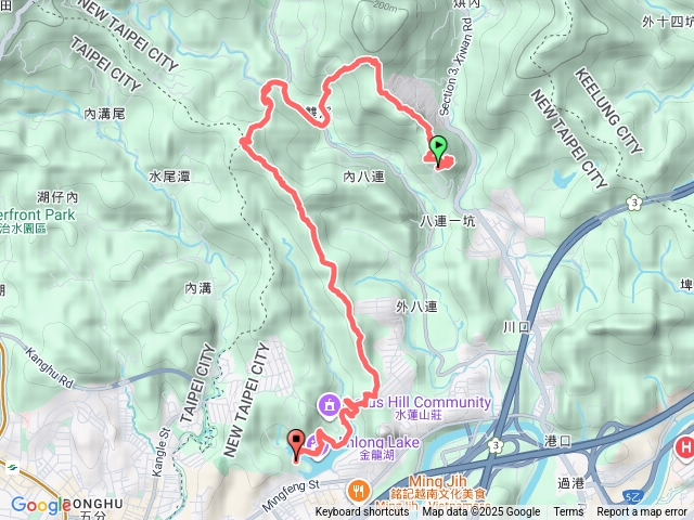 拱北殿老鷲尖.老鷲尖南峰.學頭坡串走