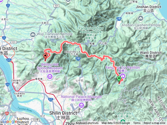 陽明山東西大縱走