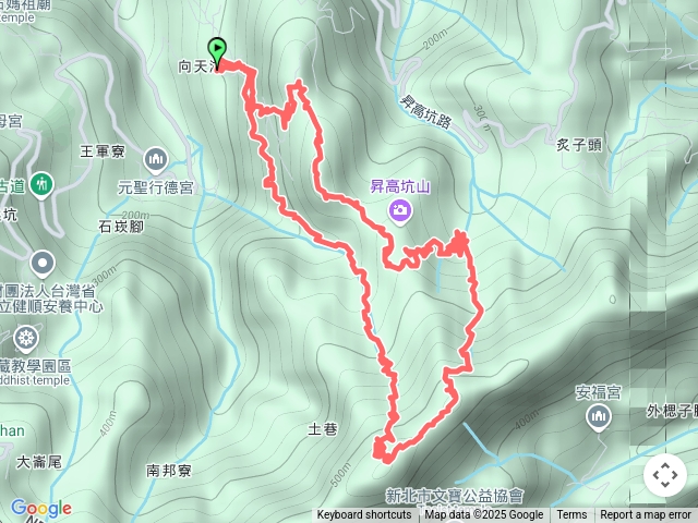 2025-01-05 筆架山昇高坑山