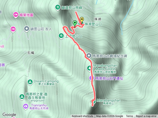 馬拉邦珠湖登山口