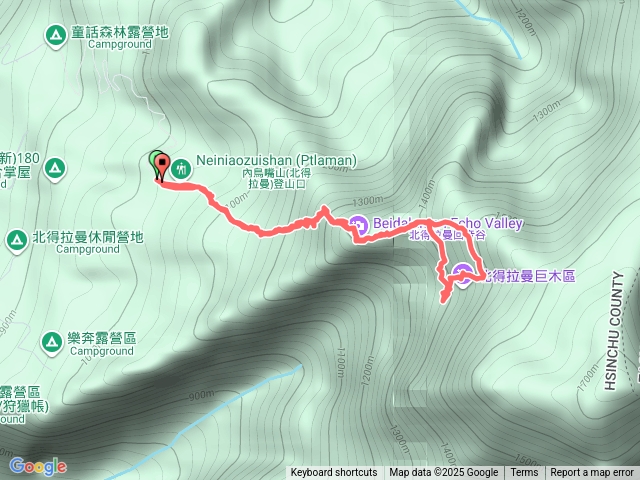 新竹北得拉曼巨木步道20251017