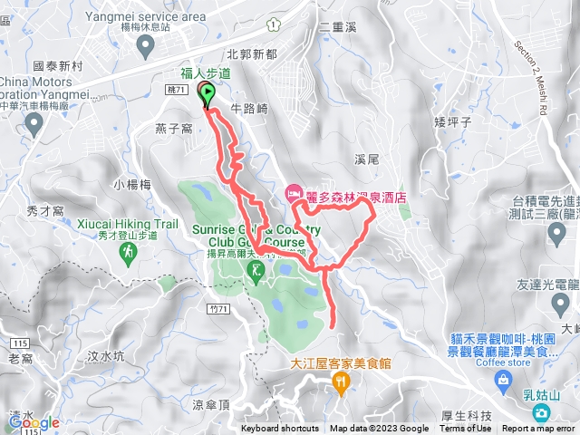 福人步道加大江加保甲古道