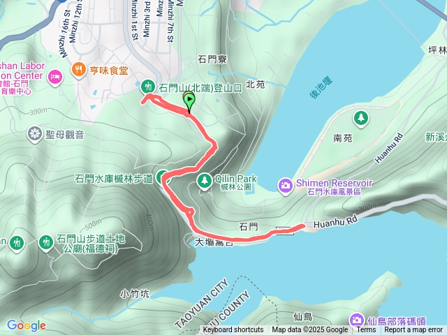 114/9/29龍潭（1）-石門水庫高線（楓林步道）→依山閣→環翠樓來回