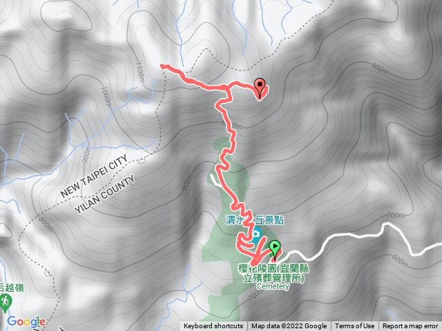 烘盧地山(聖烘縱走中途放棄)