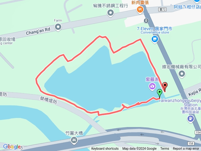 紫藤湖環湖步道