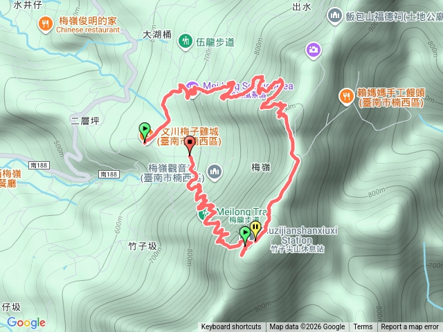 梅嶺竹仔尖山預覽圖