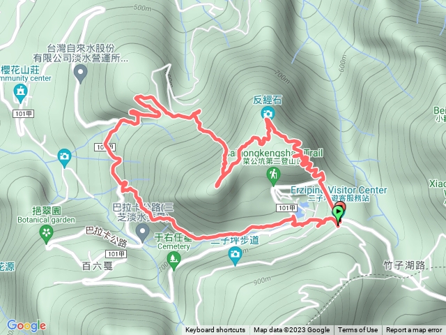 十八彎古道-烘爐山-百拉咔山-反經石-菜公坑山