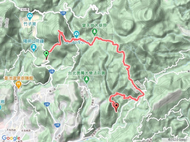七星山下擎天崗出風櫃嘴再訪坪頂古圳
