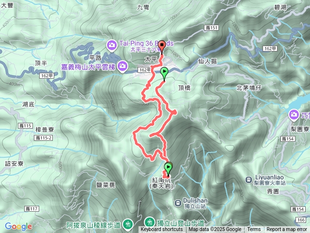 孝子步道上大巃頂下奉天岩
