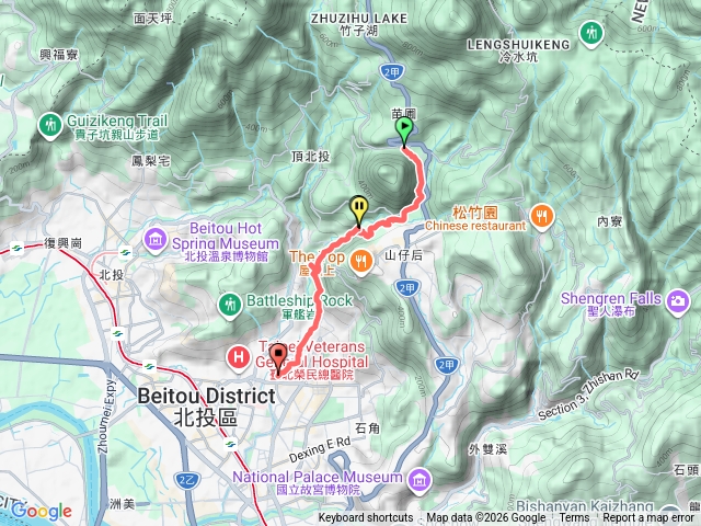 磺溪古道翠峰瀑布猴洞產業道路天母鳳城燒臘