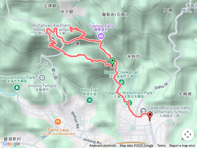 內湖鯉魚山圓覺步道O