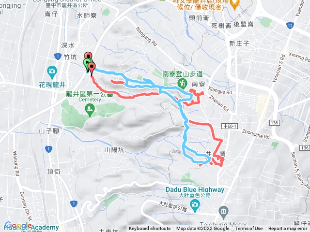 台中市龍井區  竹坑-南寮古道 瑞井登山步道