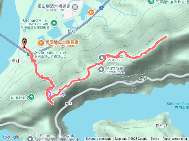 8.8km,0415,溪州山