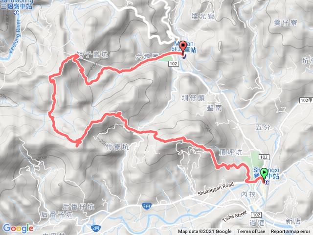 20210328  雙溪 大竹林山 新路尾山 牡丹 