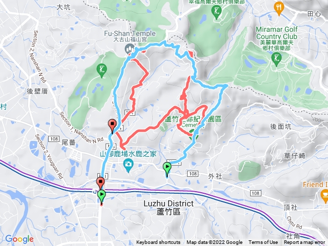 桃園市蘆竹(大古山步道 外社山 簡家農場 橫坑山 大古山)