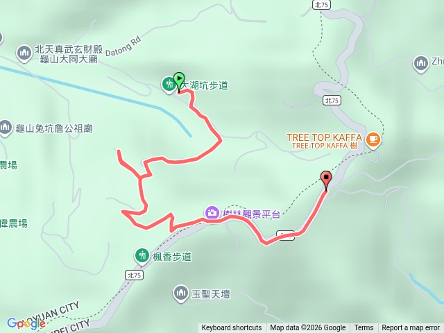 微笑山線：【桃園友誼步道】大湖之森步道
