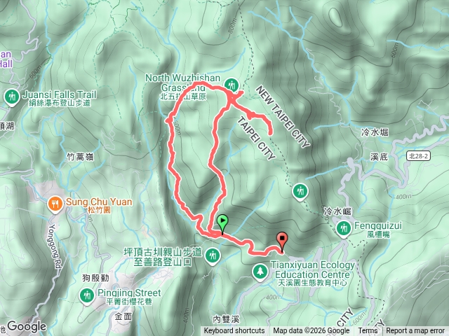 荷蘭古道上北五指.頂山來回O行預覽圖