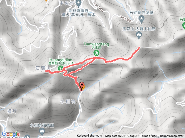 皇帝殿 小粗坑登山口-皇帝殿東峰-皇帝殿西峰