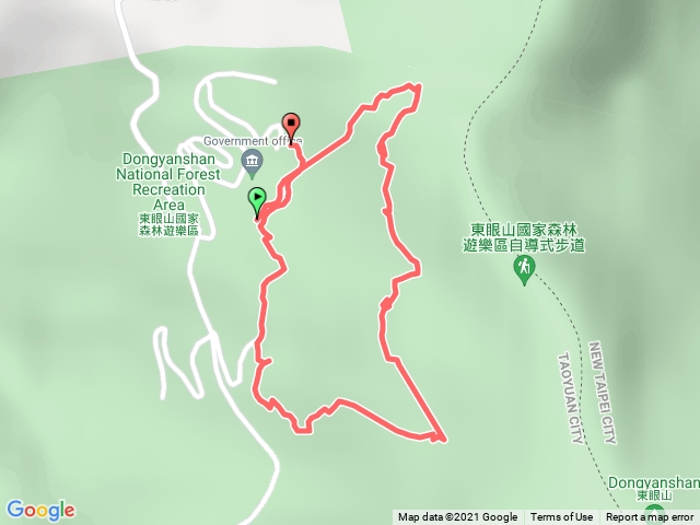 東眼山自導步道支線