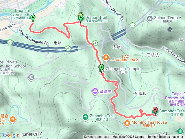 樟山寺步道石獅腳步道樟樹步道預覽圖