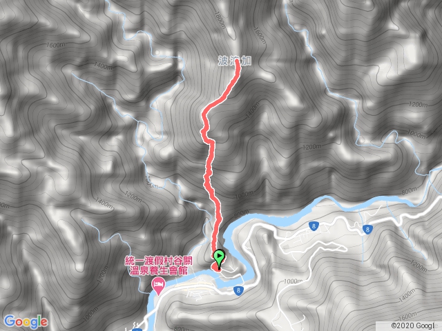 谷關七雄 波津加山