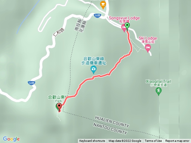 合歡東峰步道1111103