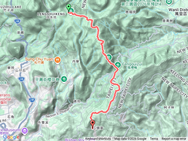 擎天崗-風櫃嘴-雙溪溝古道-內湖白石湖預覽圖