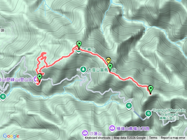 2026-3/15 鳶嘴山西稜線-長壽山-醜崠山-鳶嘴山預覽圖