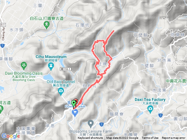 舊百吉隧道-白石山登山步道