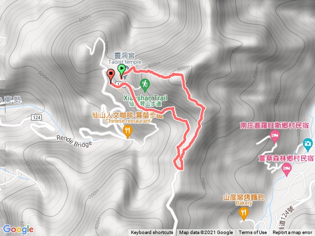 20211205 仙山 八仙古道O型