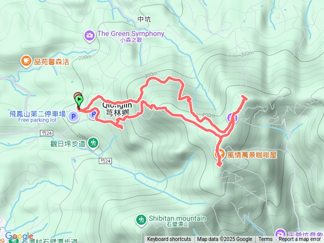 中坑山（飛鳳山）